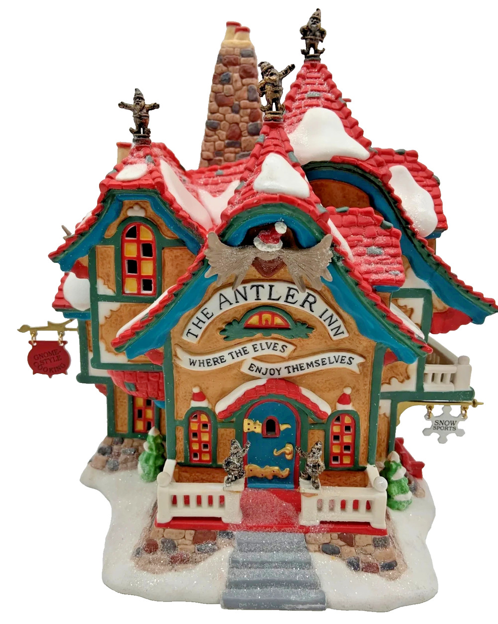 Department 56 North Pole Series Antler Inn Item # 56744 Retired NEW